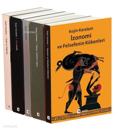 Kojin Karatani Seti - 5 Kitap Takım