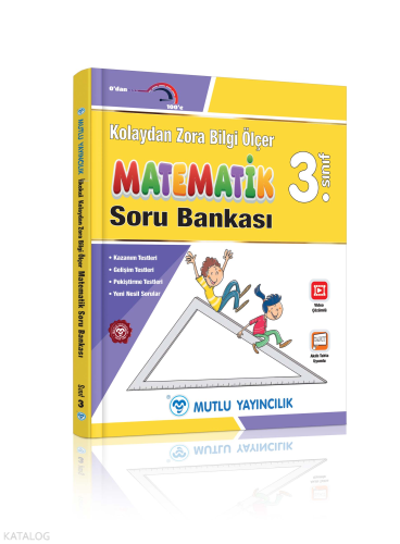 Kolaydan Zora Bilgi Ölçer Matematik Soru Bankası 3. Sınıf
