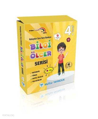 Kolaydan Zora Bilgi Ölçer Soru Bankası 4.Sınıf Set