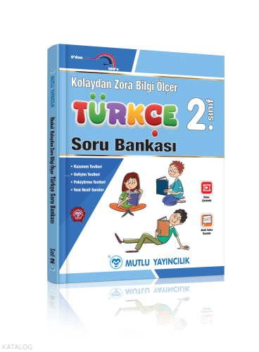 Kolaydan Zora Bilgi Ölçer Türkçe Soru Bankası 2.Sınıf