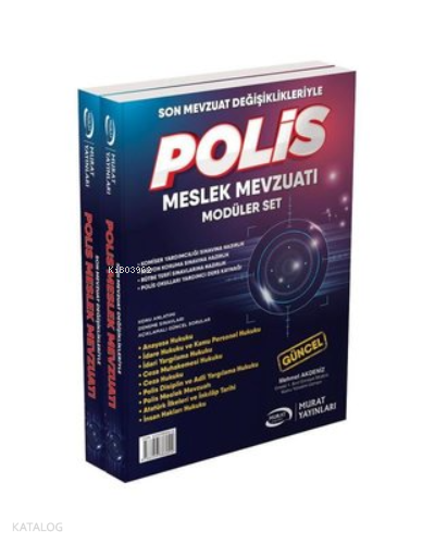 Komiser Yardımcılığı ve Misyon Koruma Modüler Set