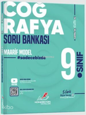 Kondisyon Virtüöz 9. Sınıf Coğrafya Soru Bankası
