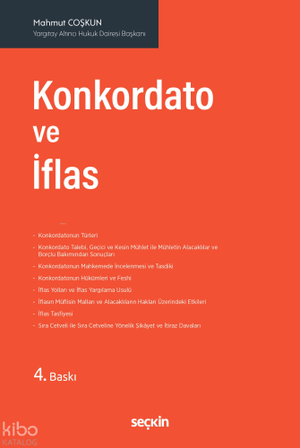 Konkordato ve İflas (Ciltli)