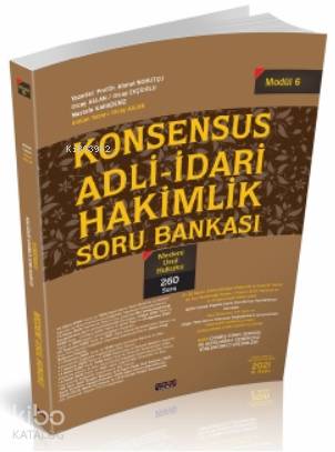 Konsensus Adli İdari Hakimlik Medeni Usul Hukuku Soru Bankası