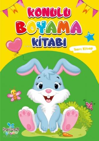 Konulu Boyama Kitabı; Sarı Kitap