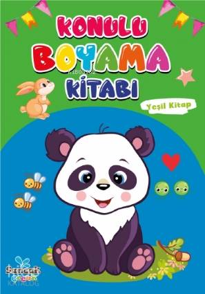 Konulu Boyama Kitabı - Yeşil Kitap