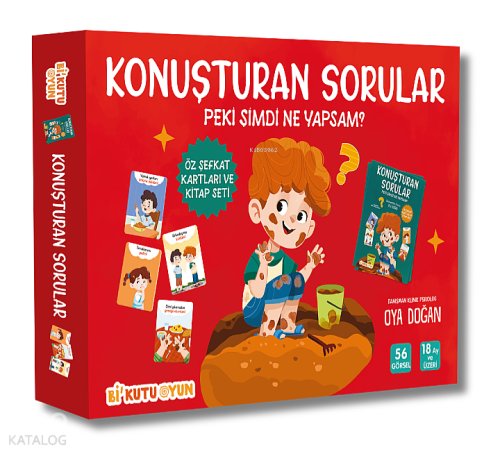 Konuşturan Sorular – Peki Şimdi Ne Yapsam? (Öz Şefkat Kartları ve Kita