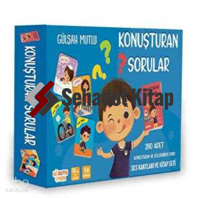 Konuşturan Sorular - Ses Kartları ve Kitap Seti | Gülşah Mutlu | Bi Ku