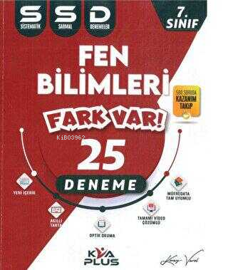Koray Varol Akademi 7. Sınıf Fen Bilimleri Sistematik 25 Sarmal Deneme