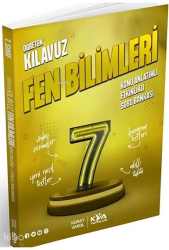 Koray Varol Akademi 7. Sınıf Öğreten Kılavuz Fen Bilimleri Konu Anlatı