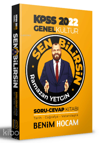 KPSS 2022 Genel Kültür Sen Bilirsin Tarih-Coğrafya-Vatandaşlık Soru Cevap Kitabı