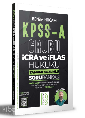 KPSS A Grubu İcra ve İflas Hukuku Tamamı Çözümlü Soru Bankası Benim Hocam Yayınları