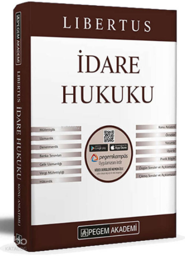 KPSS A Grubu İdare Hukuku Konu Anlatımlı