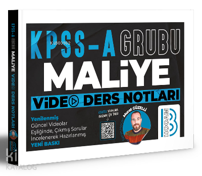 KPSS A Grubu Maliye Video Ders Notları