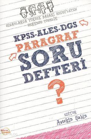 Kpss Ales DGS Paragraf Soru Defteri | Kolektif | Süre Yayınları (Bayil
