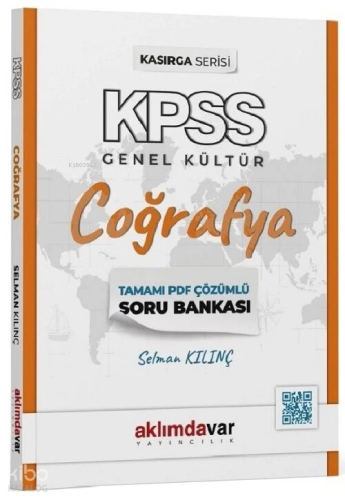 KPSS Coğrafya Kasırga Soru Bankası PDF Çözümlü