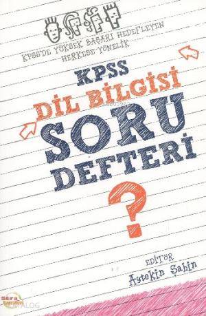 KPSS Dilbilgisi Soru Defteri | Kolektif | Süre Yayınları (Bayilik)