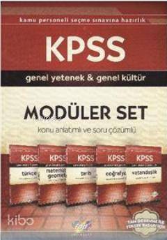 KPSS Genel Yetenek-Genel Kültür Konu Anlatımlı Modüler Set | Komisyon 