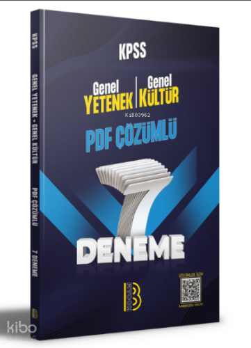 KPSS Genel Yetenek Genel Kültür PDF Çözümlü 7 | Kolektif | Benim Hocam