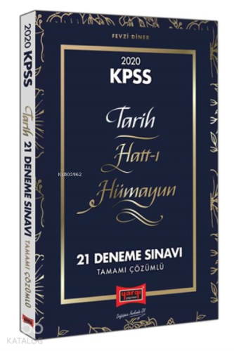 KPSS Hattı Hümayun Tarih Tam.Çöz. 21 Den.2020