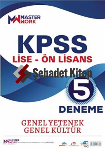 KPSS Lise - Ön Lisans / Genel Yetenek - Genel Kültür 5 Deneme