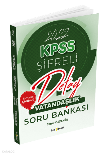 Kpss Şifreli Detay Vatandaşlık Tamamı Çözümlü Soru Bankası | Kolektif 