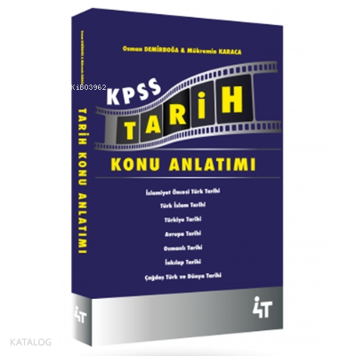 KPSS Tarih Konu Anlatımı