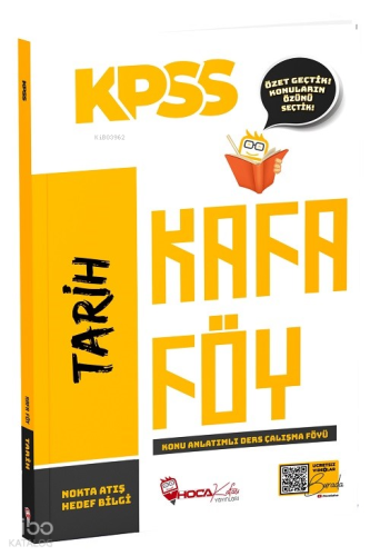 KPSS Tarih Konu Anlatımlı Kafa Föy Hoca Kafası Yayınları | Kolektif | 