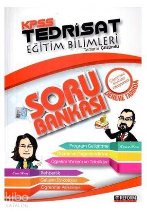 KPSS Tedrisat Eğitim Bilimleri Tamamı Çözümlü Soru Bankası