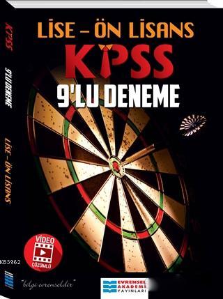 KPSS Video Çözümlü Lise - Ön Lisans 9'lu Deneme