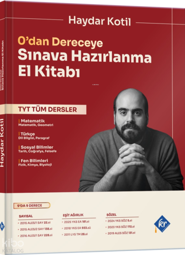 KR Akademi 0'dan Dereceye TYT Tüm Dersler Sınava Hazırlanma El Kitabı