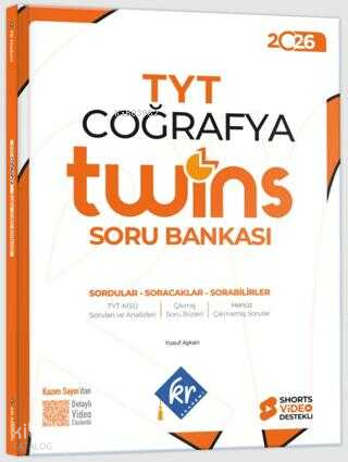 KR Akademi 2026 TYT Coğrafya Twins Soru Bankası