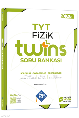 KR Akademi 2026 TYT Twins Fizik Soru Bankası