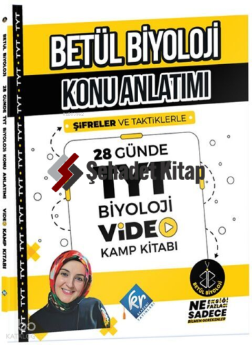Kr Akademi Betül Hoca Biyoloji Konu Anlatımı 28 Günde TYT Biyoloji Video Kamp Kitabı