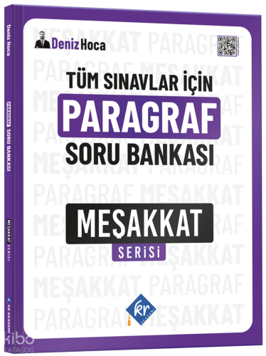 KR Akademi Deniz Hoca Tüm Sınavlar İçin Paragraf Soru Bankası Meşakkat