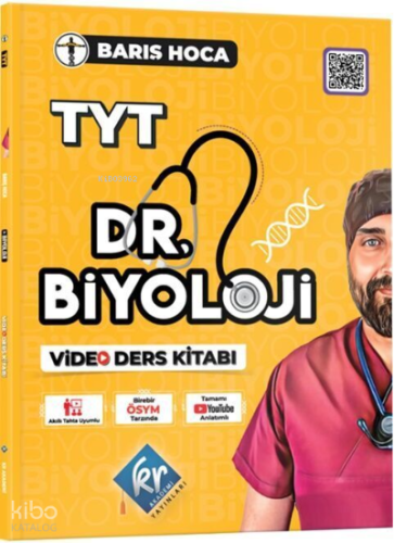 Barış Hoca TYT Dr. Biyoloji Video Ders Kitabı | Kolektif | KR Akademi