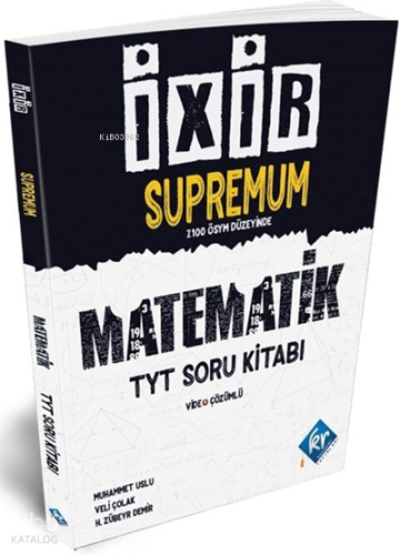 Kr Akademi TYT İxir Supremum Matematik Soru Bankası