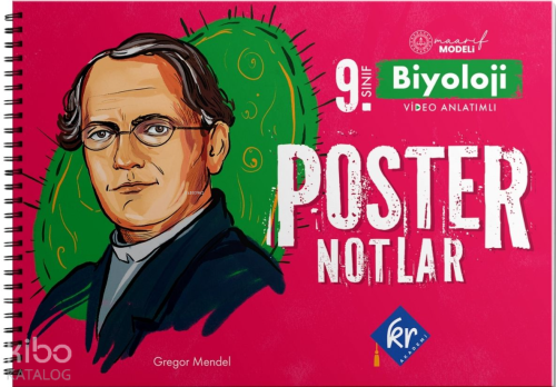 KR Akademi Yayınları 9. Sınıf Maarif Modeli Biyoloji Poster Notlar | K