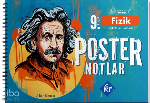 KR Akademi Yayınları 9. Sınıf Maarif Modeli Fizik Poster Notlar | Kole