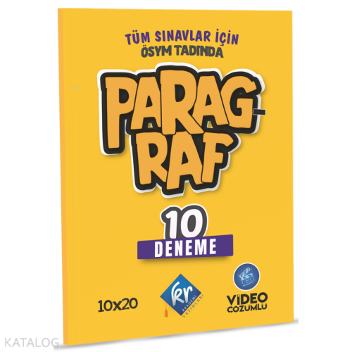 Tüm Sınavlar için Paragraf 10 Deneme Video Çözümlü | Kolektif | KR Aka