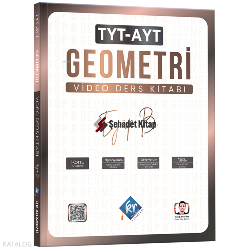 KR Akademi Yayınları TYT AYT Geometri Video Ders Kitabı