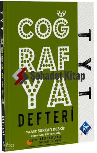 KR Akademi Yayınları TYT Coğrafya Konu Anlatım Defteri