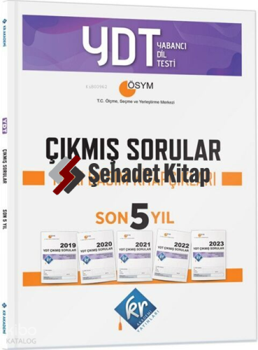 KR Akademi YDT Çıkmış Sorular Son 5 Yıl Tıpkı Basım Fasikülleri | Kole