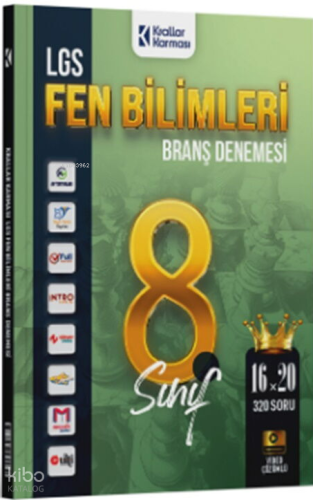 Krallar Karması 8. Sınıf LGS Fen Bilimleri 16 x 20 Branş Denemeleri | 
