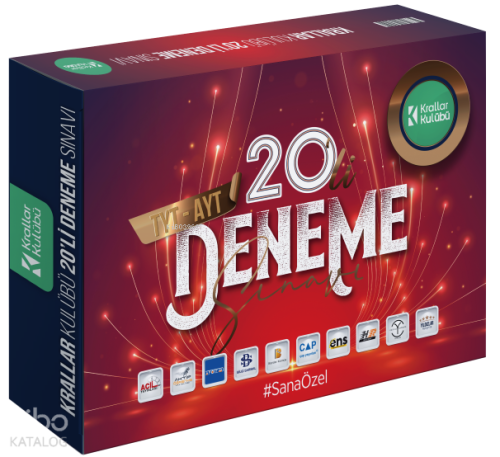 Krallar Karması TYT-AYT 20'li Kutulu Deneme Sınavı | Kolektif | Kralla