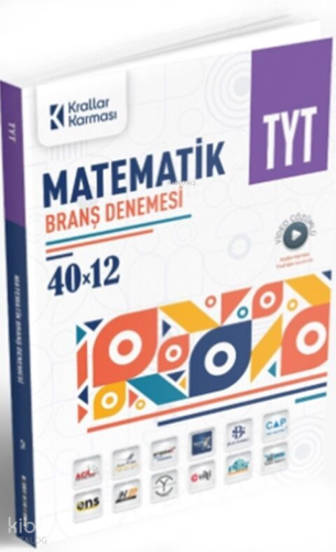 Krallar Karması TYT Matematik 40 x 12 Branş Denemesi | Kolektif | Kral