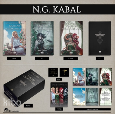 Krallar ve Soytarıları - Kutu | N. G. Kabal | Martı Yayınları