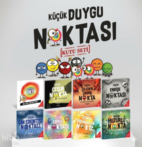 Küçük Duygu Noktası Kutu Seti (8 Kitap) 3. Set | Diane Alber | Beta Ki