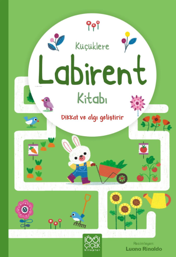 Küçüklere Labirent Kitabı;Dikkat ve Algı Geliştirir