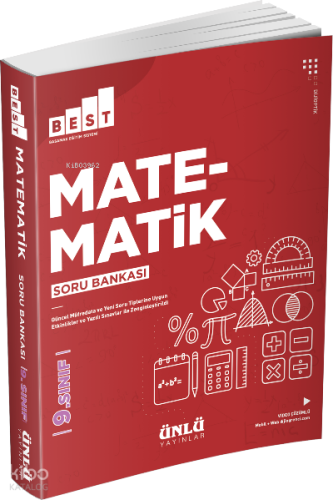 Kültür 9.Sınıf Best Matematik Soru Bankası | Kolektif | Ünlü Yayınlar